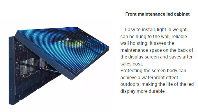 P5 Exterior Fixado LED Digital Billboard Duplo Lado LED Screen Digital Signage Exterior Display LED a cores inteiras