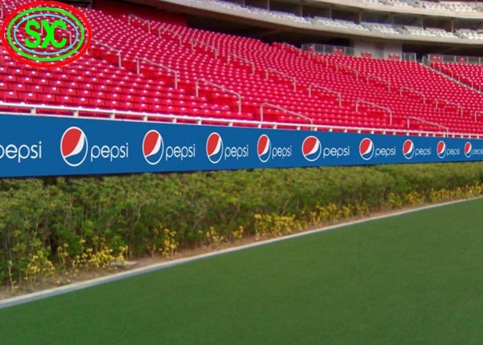 Epistar Chip Full Color LED Display para Perímetro do Estádio 320x160mm 3000Hz 1R1G1B