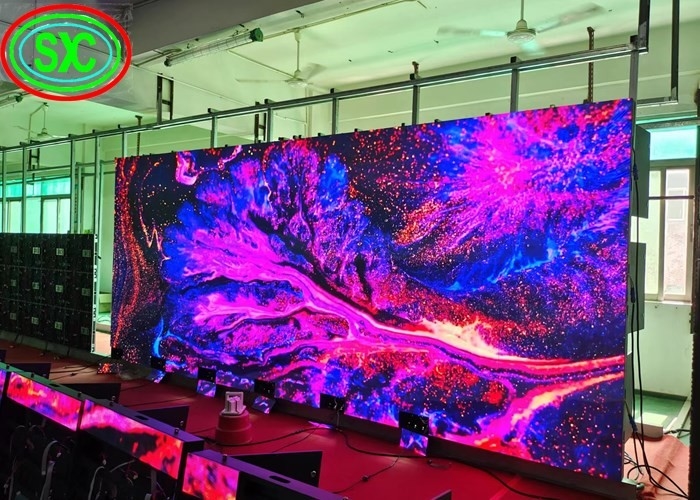 320*160mm LED Module GOB LED Display com 640*640MM Cabinet Size e Alto Brilho de 1500 Bit