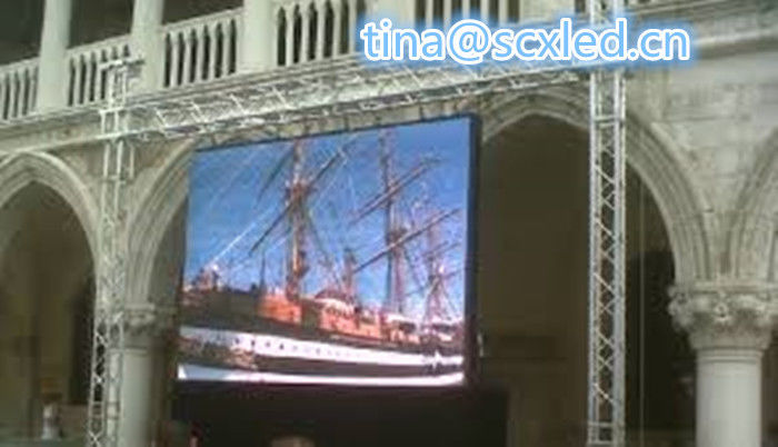 Full color Hd Led display Video Wall P3.91 Área exterior à prova d'água alto brilho Para Eventos Aluguel