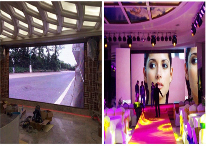 Display LED de aluguer SMD P6 Armário de fundição a óleo IP65 Impermeável para interiores / exteriores