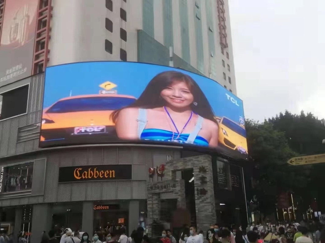 SMD Full Color Led Display Board P6 P8 P10 Brilho Ecrã LED do gabinete de aço