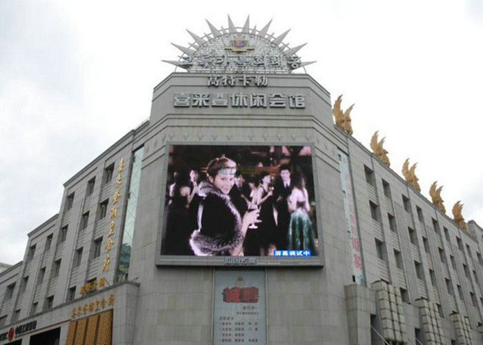 Quadro de avisos video exterior da parede do diodo emissor de luz da cor completa de China o grande almofada dissipação de calor de P6 P8 P10 a grande