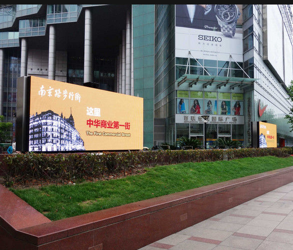 P6 Outdoor SMD LED Advertising Billboards Video Display 3G Control 5 anos de garantia LED billboard
