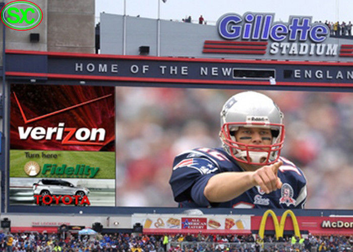 A elevação P10 refresca a exposição de diodo emissor de luz do estádio do basquetebol da taxa com 5 anos de garantia