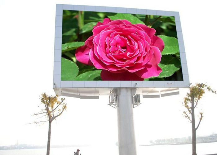 Ecrã de visualização de publicidade LED grande