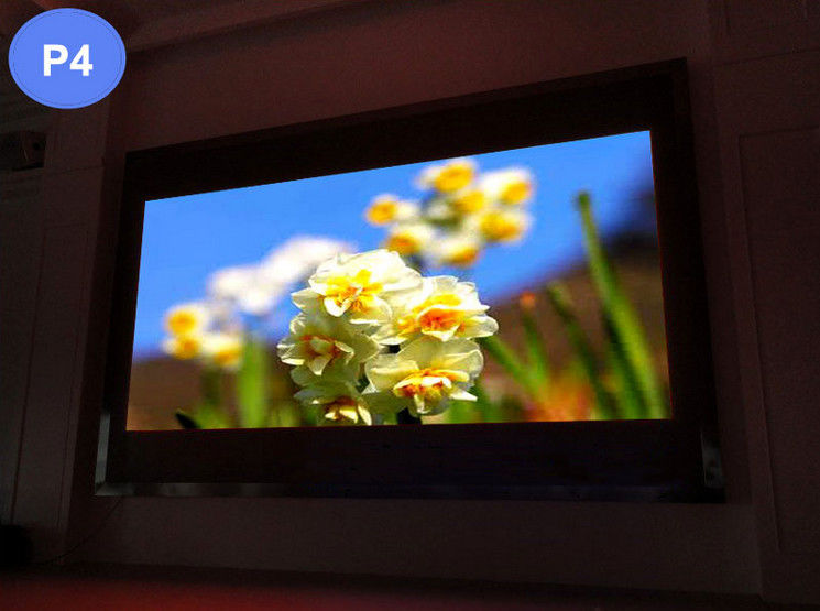 Indoor SMD LED Screen chaming mall P4 led display meanwell WIFI 3G LISN controle de publicidade comercial led display