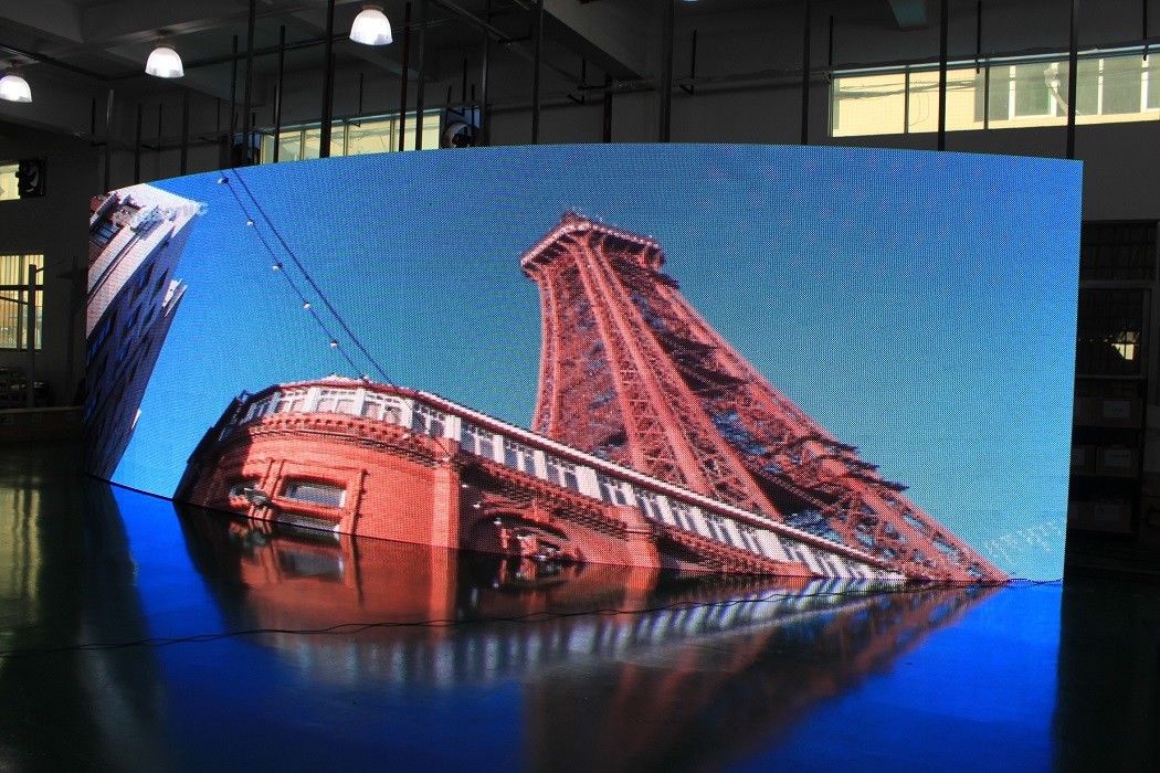 Aluguer de tela de alumínio de fundição a óleo Ultra HD P6.67 Full Color Outdoor LED Display Red Green Blue LED Screen