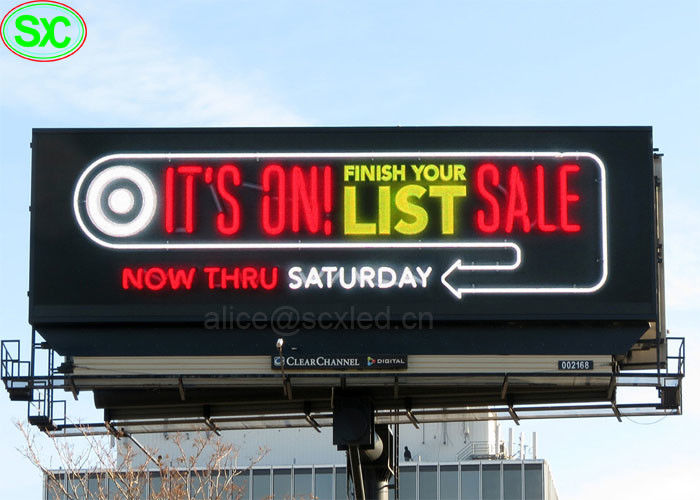 O RGB ultra fino P6 P8 IP65 conduziu quadros de avisos de propaganda com garantia 3-*Year