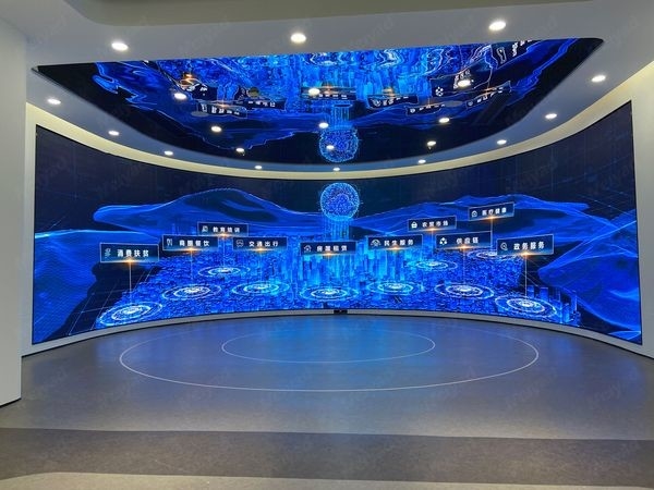 Instalação frontal de ecrã LED de alta definição p1.2,p1.5