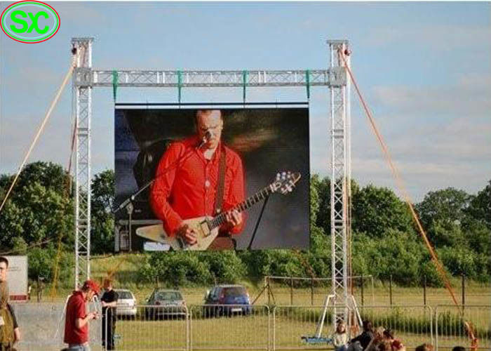 O Super Slim do fundo de fase P6 que pendura a tela de exposição conduzida monta rapidamente