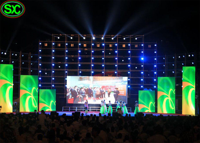 A fase video da definição alta conduziu o tela com morre armário de Almuinum da carcaça