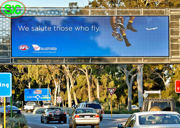 SMD P10 que anuncia a tela de exposição do diodo emissor de luz do RGB exterior com Nationstar, economia de energia