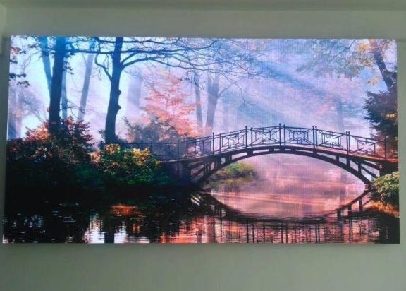 Full Color Flexível Grande HD Sem manchas 3840HZ P1.56 Fixado LED Video Screen HD