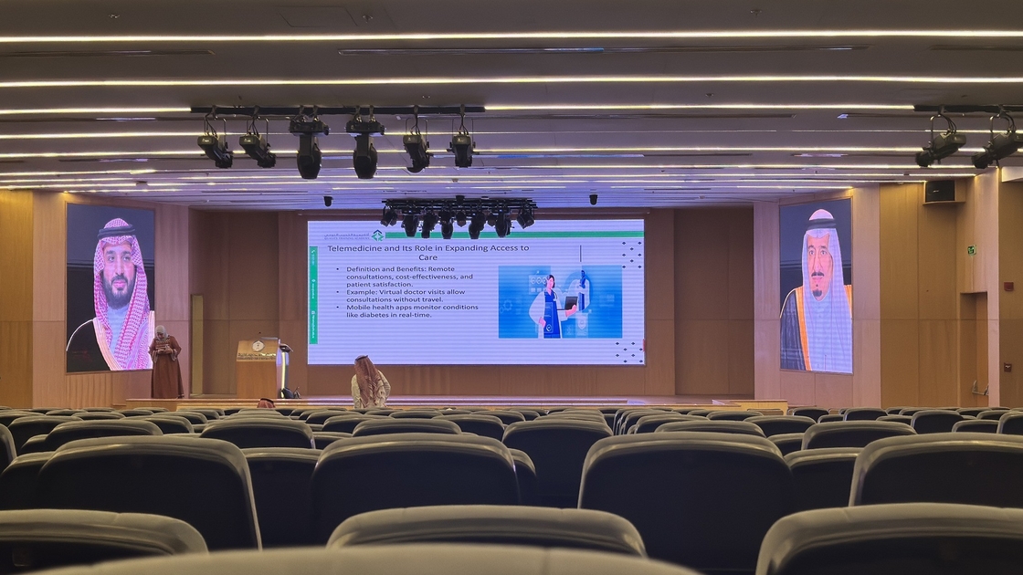 HD Indoor LED Video Wall Screen P2.6mm Painel de exibição de tela de palco 500x500mm