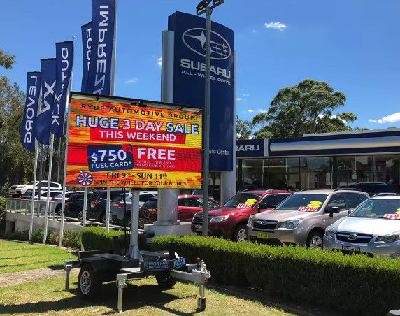 Monitor LED de palco RGB personalizado Aluguel 2200nits 256mm X 128mm Modulo Tamanho de publicidade comercial LED display