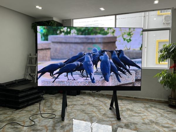 Gabinete à prova d'água padrão de uso fixo externo P5 para outdoor, tela de LED de cor completa