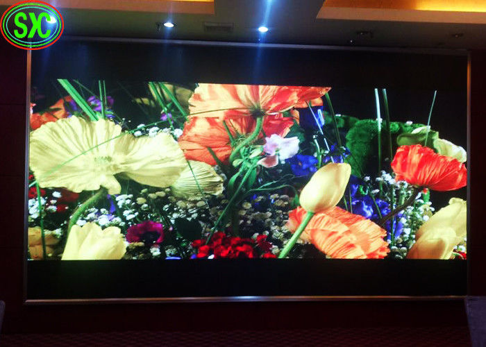 Exposição de diodo emissor de luz interna P2 da cor completa de Smd da densidade alta do pixel 512x512×75mm