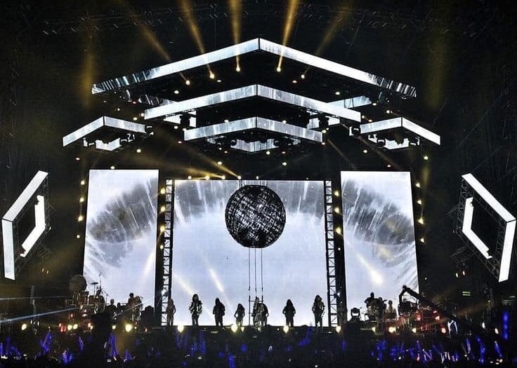 Display LED para cerimônias, entretenimento