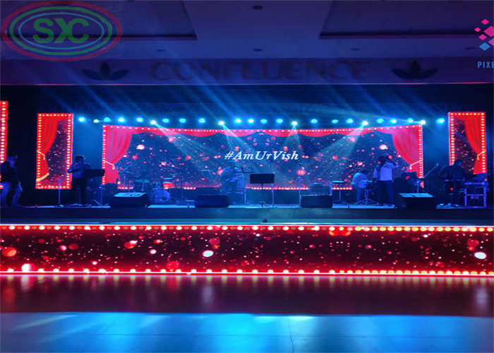 Parede de vídeo LED interior P2.6 P2.9 P3.91 P4.81 Display LED de aluguel de emplacamento sem costura