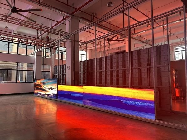 P2.5 SMD Full Color LED Curtain Wall Display, LED Stage Curtain Screen de alta resolução