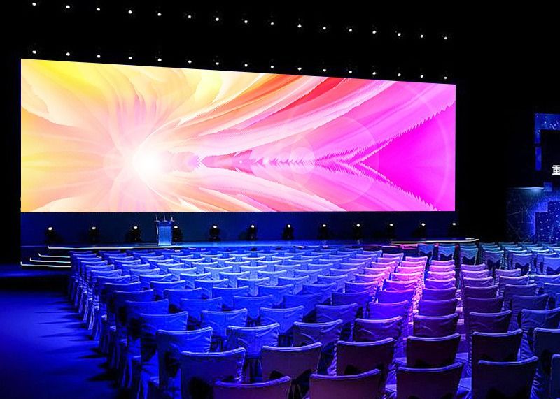 Dimensão personalizada Ecrã de painel LED resistente a intempéries com 65410 pontos/m2 Densidade de pontos e modo de condução de 1/16 S