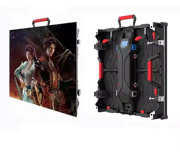 Tela de aluguel Ultra HD Programável P7.62 RGB Indoor Full Color LED Display 1/8 Modo de varredura