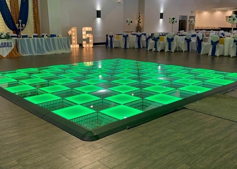 8PCS Módulo Qty W2 X H4 Alto brilho Epistar Chip LED Piso de dança para suas necessidades