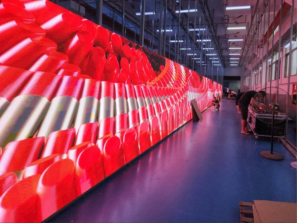 Display de aluguer de LED de alumínio de fundição a pressão para soluções publicitárias versáteis e atraentes
