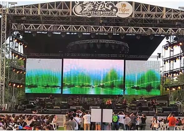 Tela LED SMD interna P2 de passo pequeno, alta resolução, tela flexível HD, display LED para aluguel externo