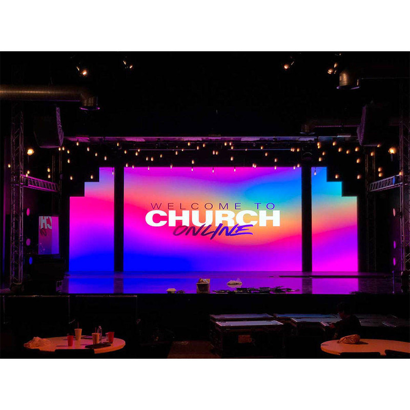 Pixel Pitch 4.81mm LED de fundo exterior A solução perfeita para publicidade ao ar livre
