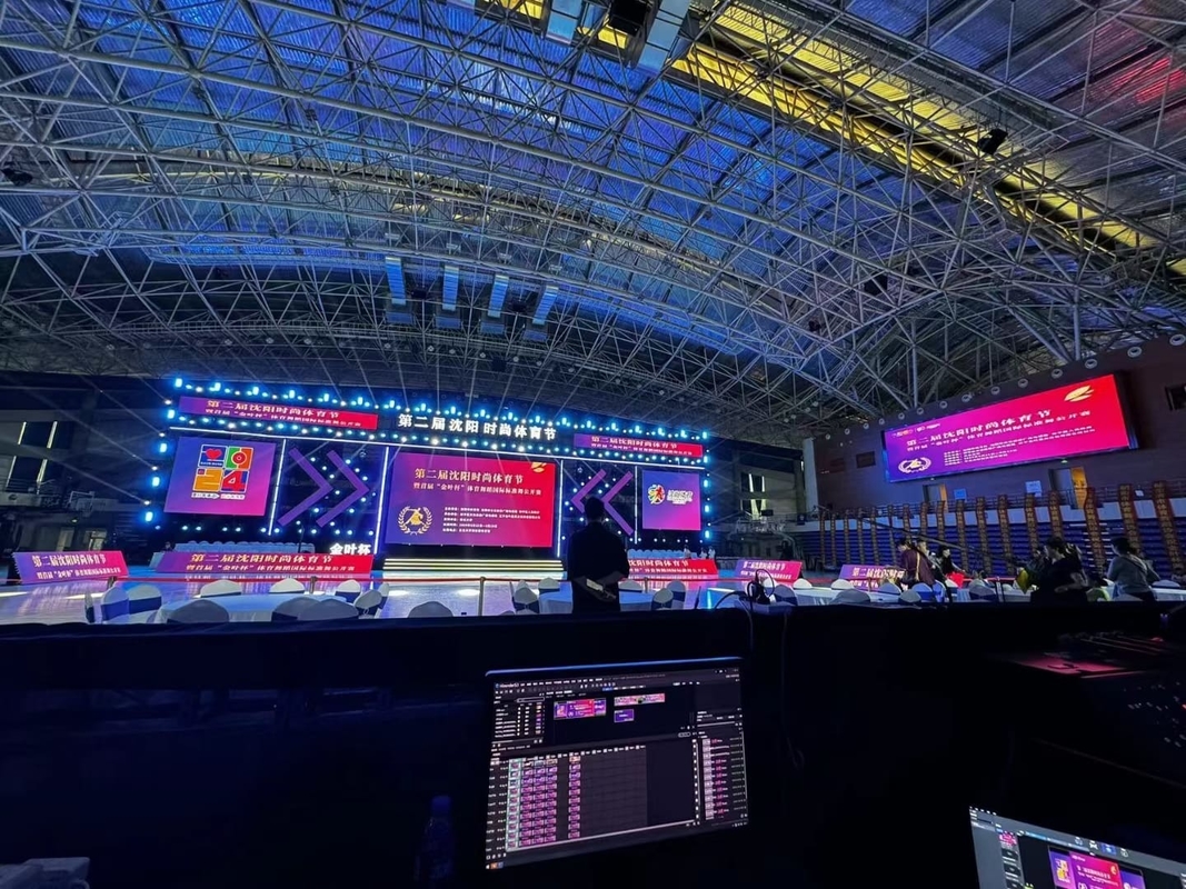 Display de LED de estágio interior a cores completas de tela de alumínio fundido com 3 anos de garantia