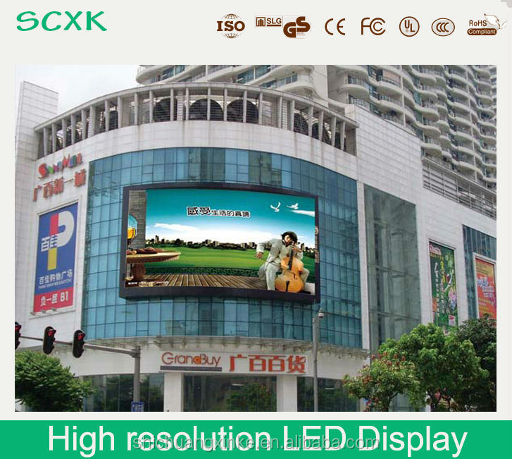 Parede média LED estável sem esforço e sem problemas com tamanho de módulo de 3200mmx160mm