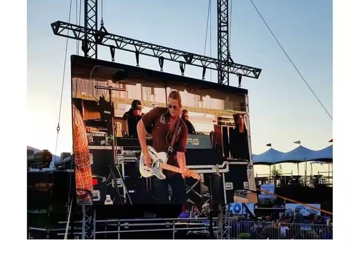 Estádios e eventos esportivos Manutenção frontal Grande ângulo de visão P10 LED Video Wall HD