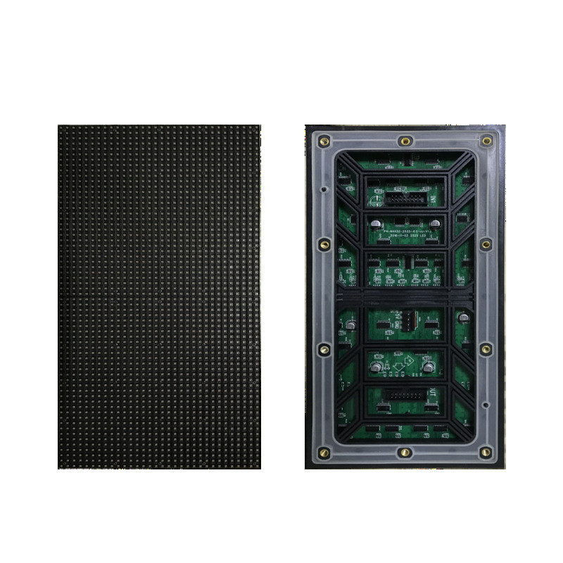Ecrã LED de publicidade de gabinete de ferro, aluguel de ecrã LED exterior a cores completas, adequado para ruas e ruas comerciais