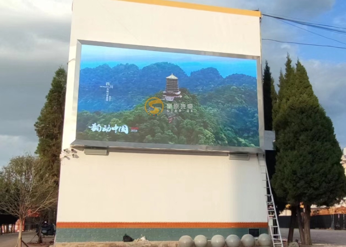 Ultra-claro, IP65, alto brilho, LED à prova de intempéries no exterior tela publicitária P10 P12