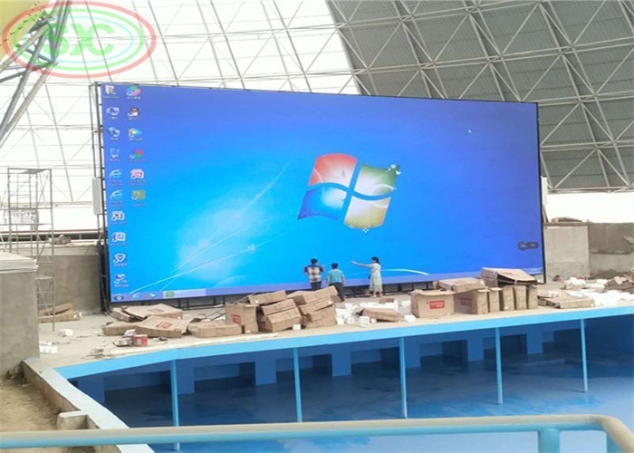 Alumínio fundido a óleo P12 Exterior Display LED a cores completas Publicidade Multi-sinal CE / RoHS Compliant