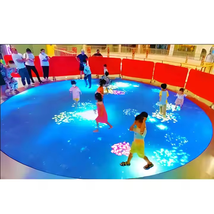 Sistema de controlo DMX512 Piso de dança LED com efeito de iluminação brilhante e alta taxa de atualização de 3840hz/s