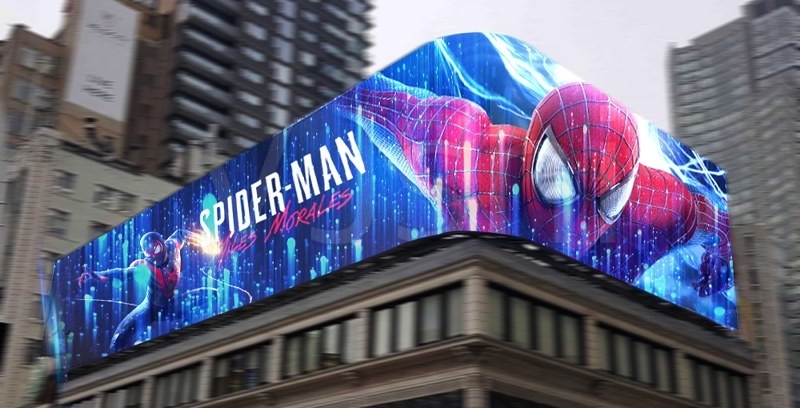 SCX LED P6 Display LED de cor completa para publicidade com alta relação de contraste e grande ângulo de visão