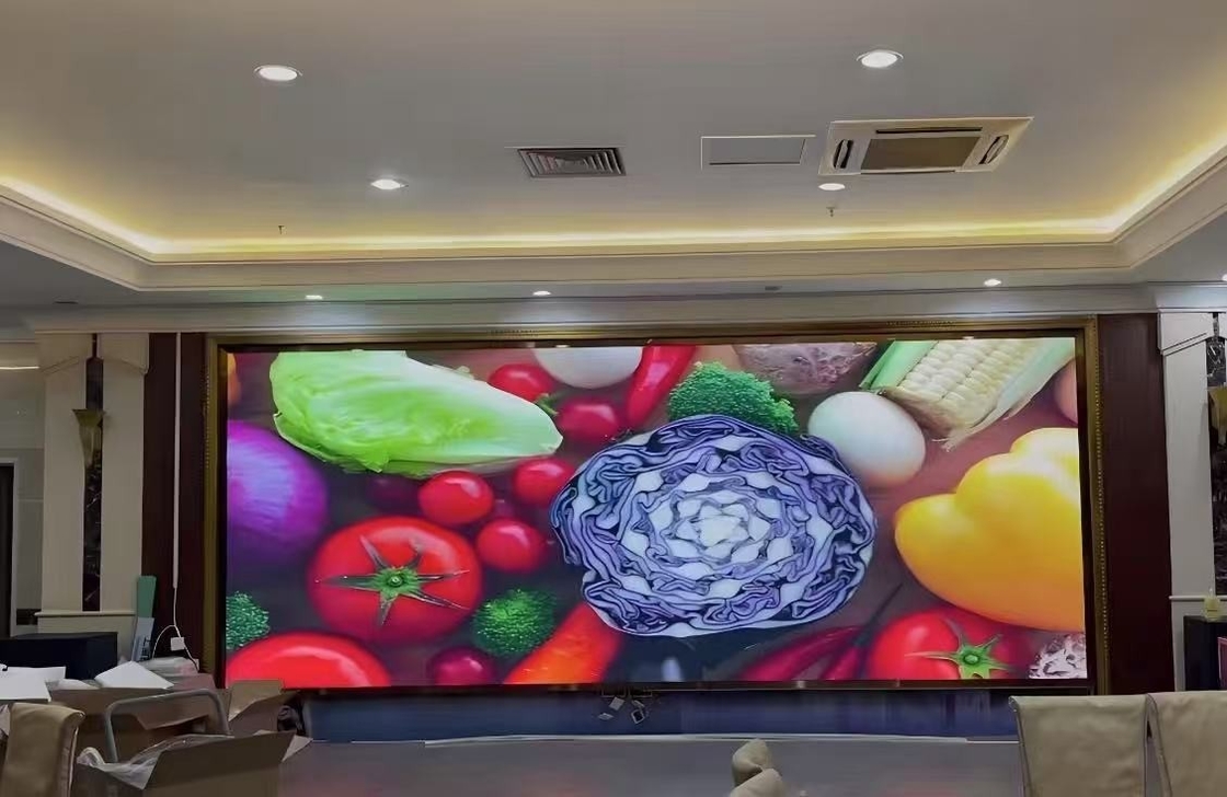 Cob P1.25 Pitch Ultra de alta definição Rental LED Display Indoor Nova System HD 1R1G1B