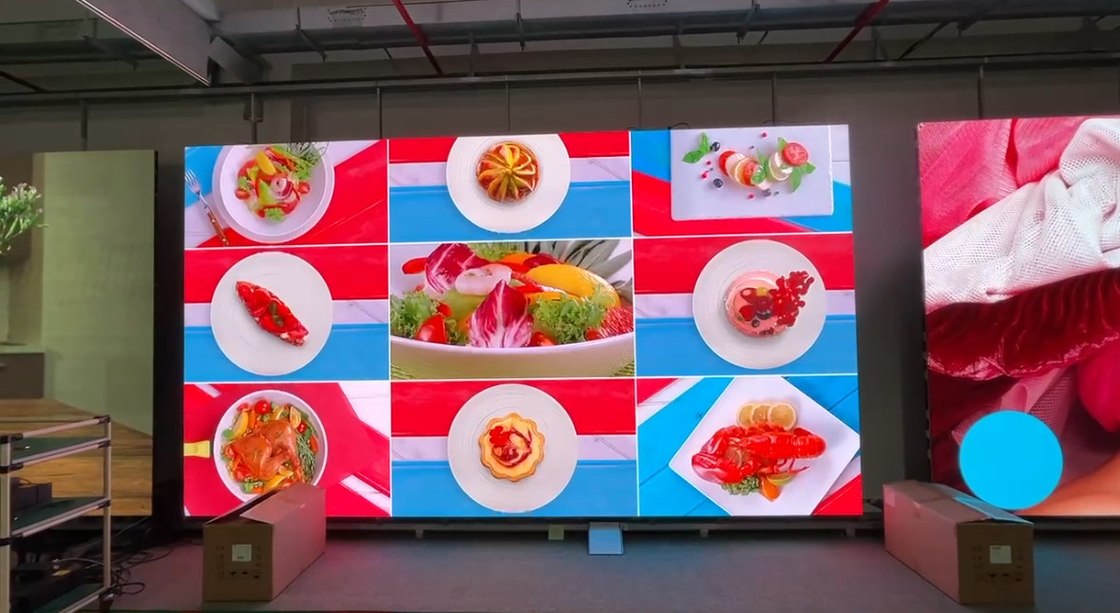 RGB P2.6 Indoor Die-casting Alumínio Full Color LED Display Rental 3840HZ HD Video Screen 250*250MM