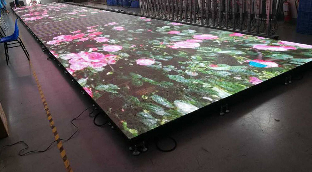DMX512 Controlled Light-Up Dance Floor e 220V Voltage Compativel para Eventos e Festas Perfeito para Festas