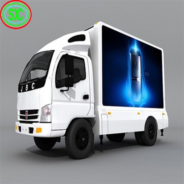 Display LED Móvel para Caminhão com Tensão de Trabalho DC5V para Publicidade Externa, Modo de Controle Síncrono por Computador