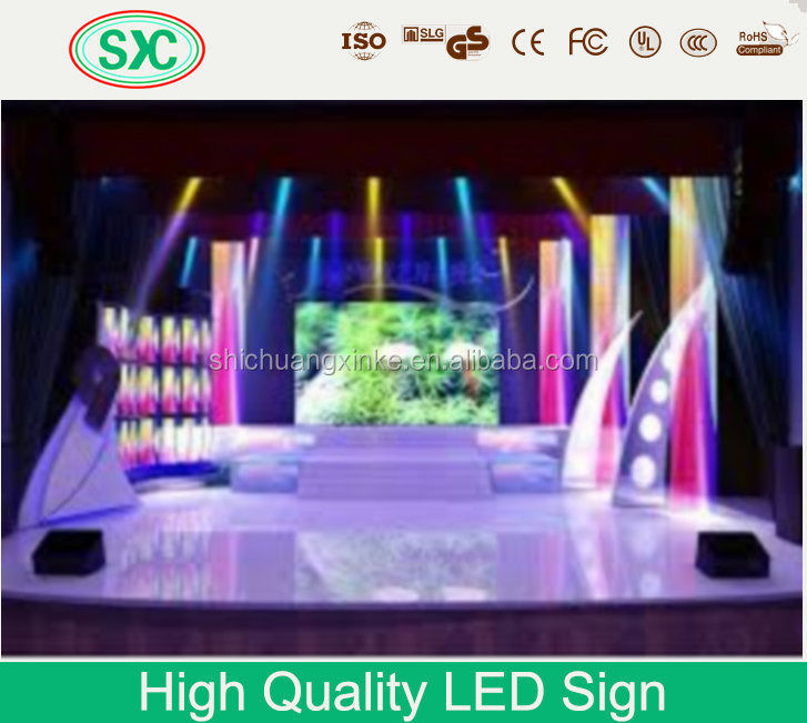 Display LED Indoor Full Color de Alta Densidade com Sistema de Controle LSN/NoVa e 160000 Pontos/m2 de Shenzhen