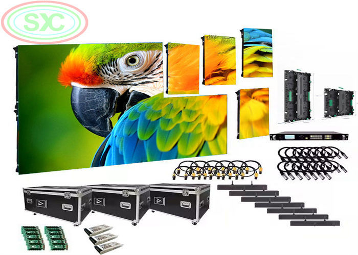 P3.91mm 500x500mm Escenário fundo de vídeo painéis LED LED tela da igreja