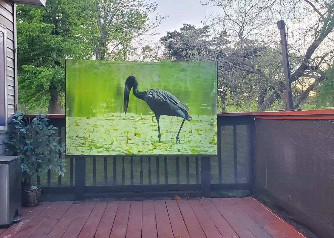 P6 exterior 192*192mm instalação fixa a cores inteiras LED display armazém à prova d'água publicidade LED