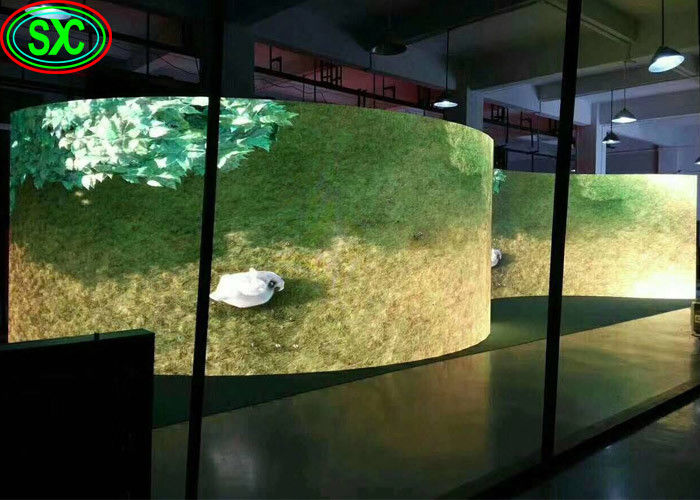 6500cd Brilho Publicidade ao ar livre Ecrã LED Curva Parede de vídeo P10 LED ecrã publicidade ao ar livre