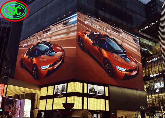 Ecrãs LED de publicidade exterior P6/P8/P10