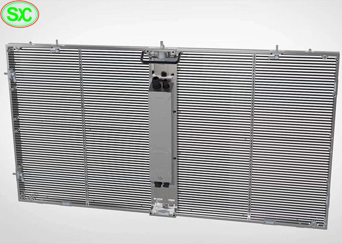 Microplaqueta transparente do Cree do brilho das lêndeas da tela 6000 do diodo emissor de luz do RGB da janela P5 de vidro