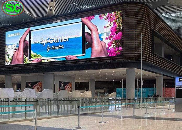 P16 painel de exibição digital LED de alto brilho com controlador de nova LED remoto